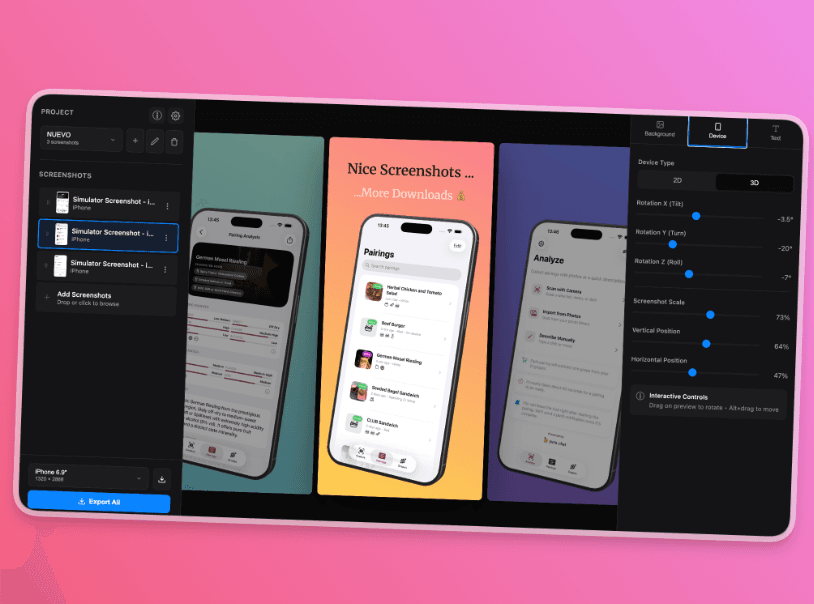 App Mockup Generator